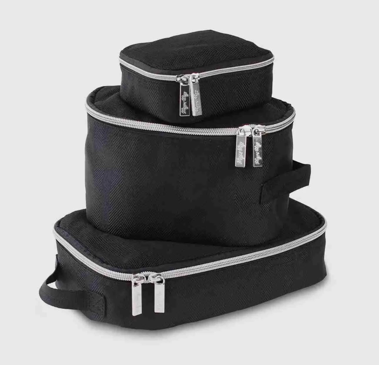 Black Packing Cubes from Itzy Ritzy