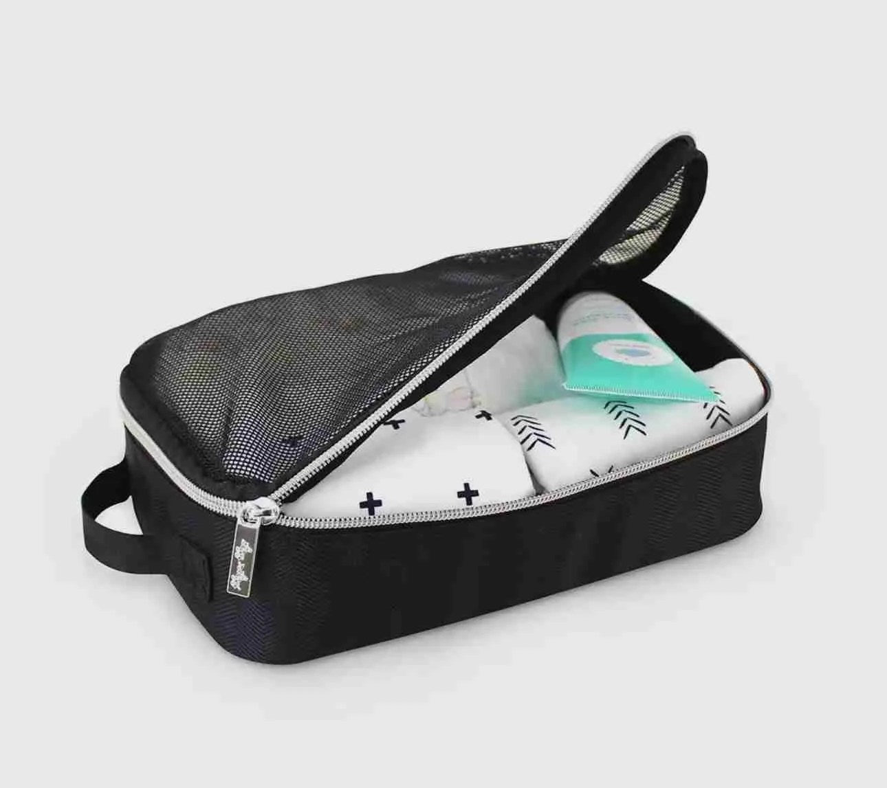 Black Packing Cubes from Itzy Ritzy