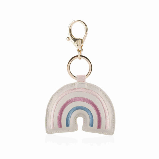 keychain rainbow with pink and blue rainbow